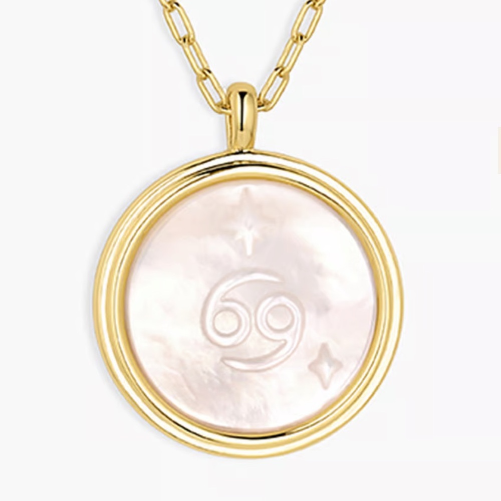 NWT Gorjana Zodiac Necklace- Cancer